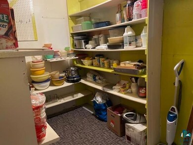 View of storage area