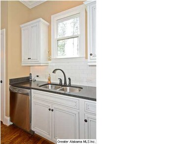 Beautiful glazed custom cabinets.