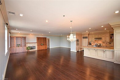 Dining Room and Living Room view