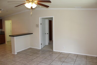 Vaulted ceilings & open floor plan