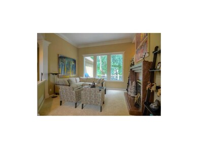 The formal living room is a distinctive and entert