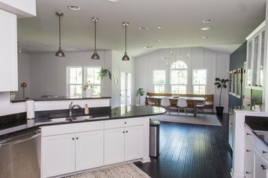 Wide open floor plan