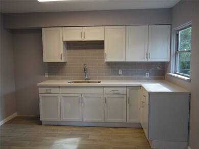 kitchen with new cabinets