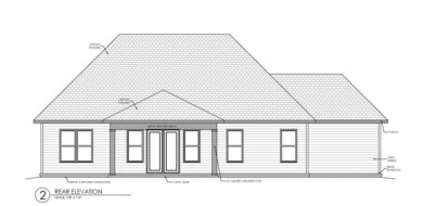 212 Oohleeno Trace Rear Elevation