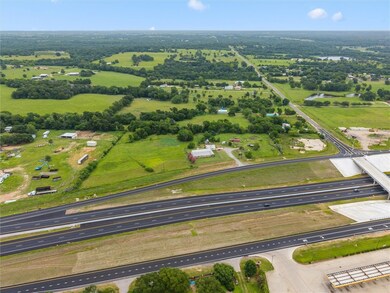 Aerial overview of property's location featuring a