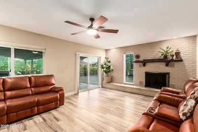 Great Room with a fireplace