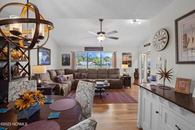 Dining and living areas