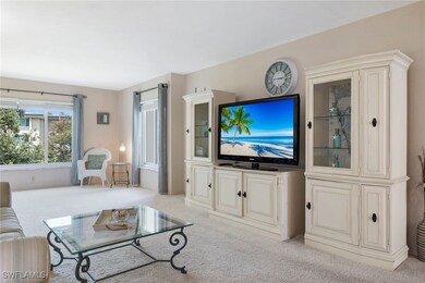 Roomy living area, recently painted