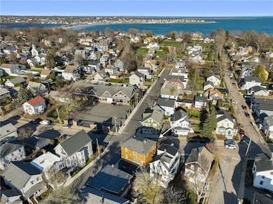 Ariel view towards first beach