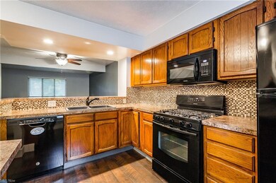 Plenty of cabinets and counter space