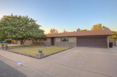 Large driveway