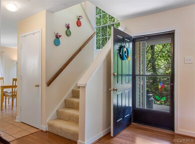 Entrance and stairs view