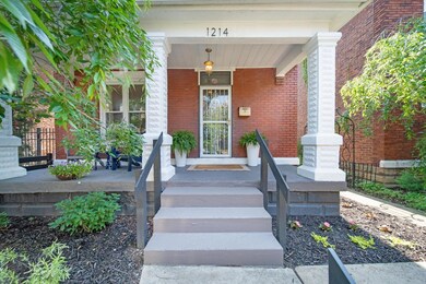 Welcoming front porch