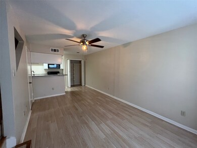 View of living room from front door