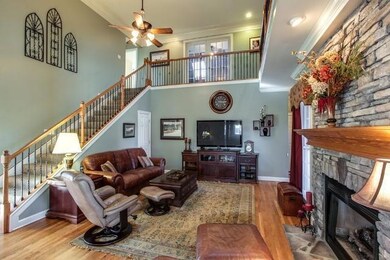 Another view of the open and flowing floor plan. 