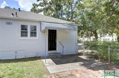 Back door leads to laundry room.