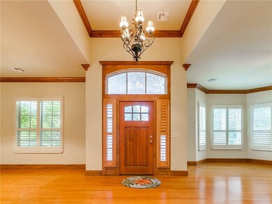 Front door and entry