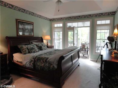 Master Bedroom - Master Bedrooms opens to Screened