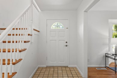 generous foyer