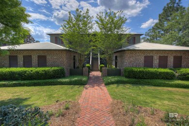 Front View with Garages