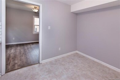 Kitchen has room for a table.
