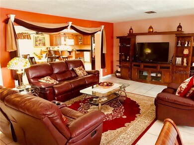 Family room from the dining area