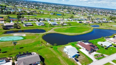 Overhead showing proximity to one of five golf courses