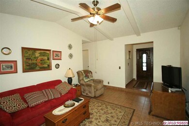 living room view to the entry