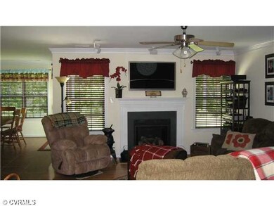 Living Room - Living Room with Gas FP
