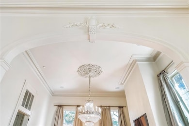 Custom molding and restored plaster medallions, th
