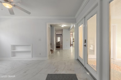 Dining Room to Courtyard Porch