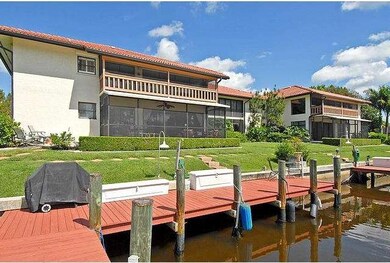 Dock and back of property