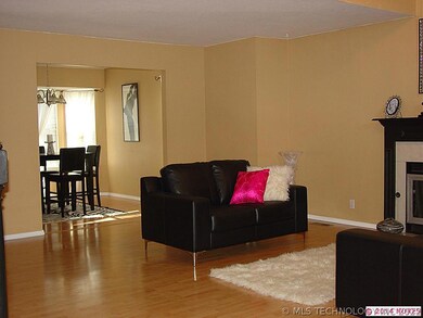 Living Room, view to Dining Room