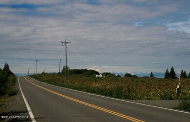 Diamond Ridge and Volcanos to the West