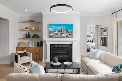 Picture is a presentative photo of the Badin floor plan