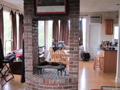 Other. Gas burning fireplace between the dining an
