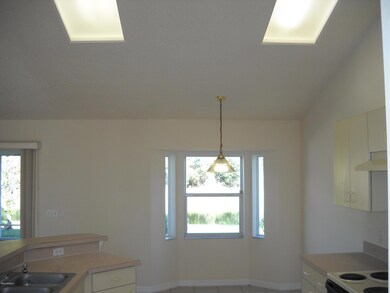 Kitchen with breakfast nook view