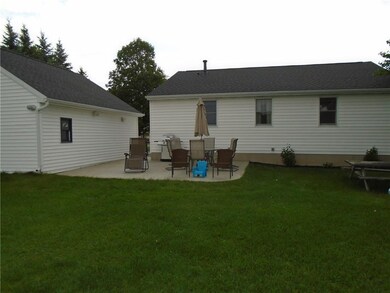 Rear patio