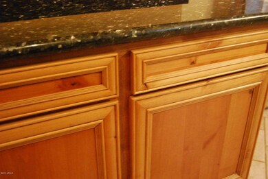 new cabs and granite counters