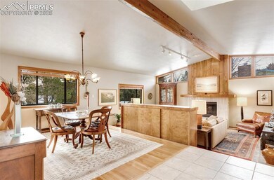 Bright and Open dining area featuring hardwood flo