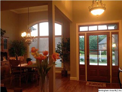 Dining Room Is Adjacent to Foyer and Opens to Grea