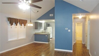 Dining Area, Kitchen and hallway.