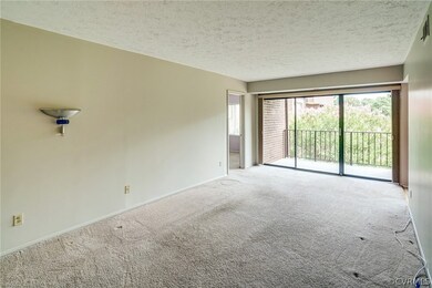View of living space.  Great view off of balcony
