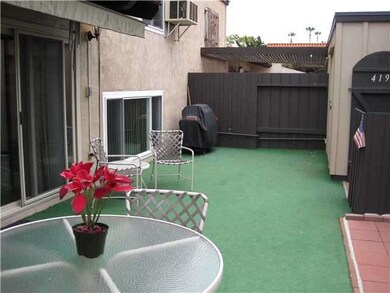 Large Private Patio!