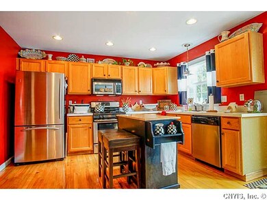 Kitchen. Serving Island for extra food prep, power
