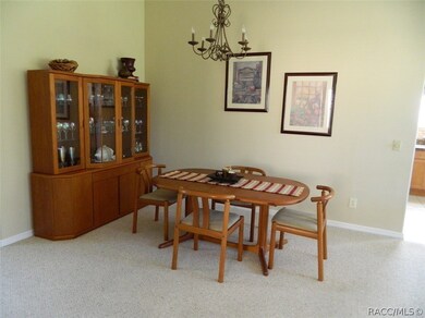 Dining area