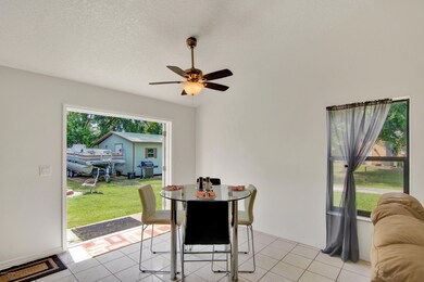 pleasent light dining area