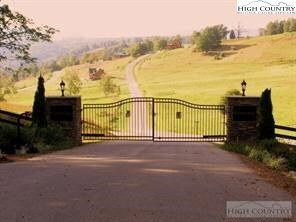 Gated entrance to Canawhay.