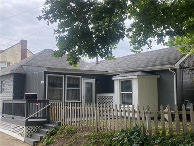 You'll love the cottage feel of this home with fen