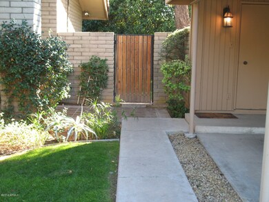 gate to backyard